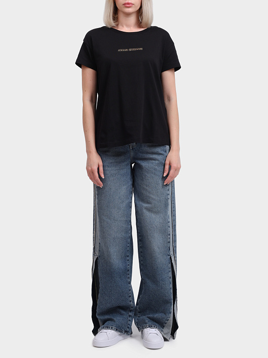 Футболка Armani Exchange XW000534 AF10359 UC001 хлопковая женская — купить в интернет-магазине Verdistore