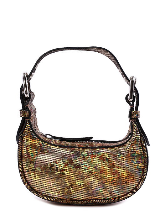 Сумка By Far 22SSMNSSDBRHOLOSMA кожаная женская с голограммой — купить в интернет-магазине Verdistore