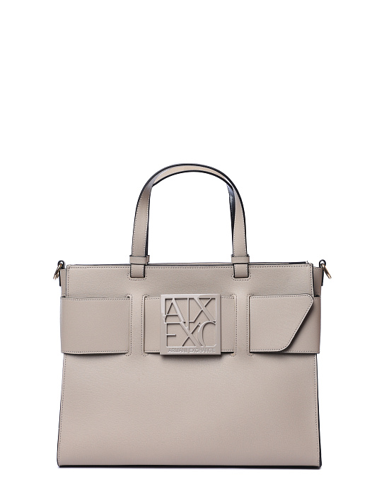 картинка Сумка Armani Exchange 942689 0A874 14349 женская с пряжкой магазин Verdistore являющийся официальным дистрибьютором в России 