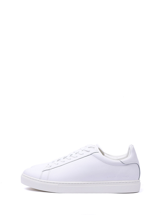 Кеды Armani Exchange XUX001 XV093 0001 белые мужские из кожи — купить в интернет-магазине Verdistore