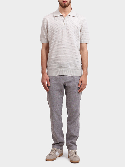 Поло Alpha Studio AU-1151B 1006 серое мужское — купить в интернет-магазине Verdistore