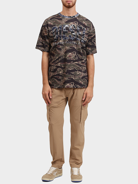 Футболка Diesel A193430AJFJ51FA хлопковая мужская с принтом — купить в интернет-магазине Verdistore