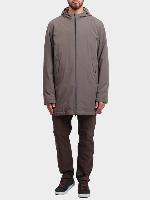 Куртка Herno PA00030UR 12387SZ 2700 бежевая мужская — купить в интернет-магазине Verdistore