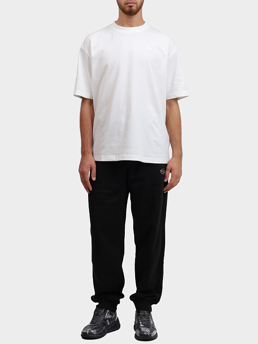 Джоггеры Diesel A194170BMBJ9XX хлопковые мужские с логотипом — купить в интернет-магазине Verdistore