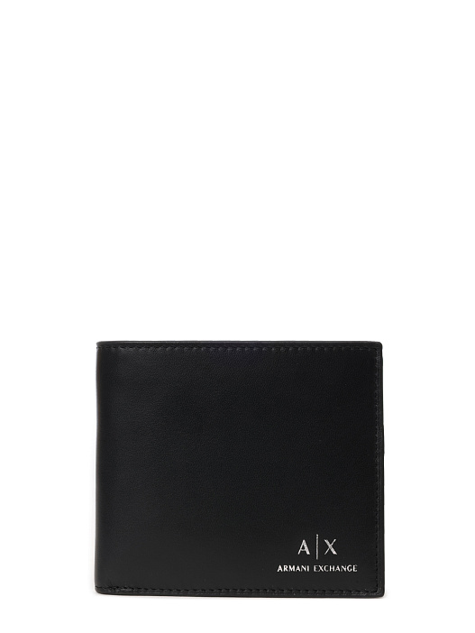 картинка Подарочный набор Armani Exchange 958487 CC845 00020 черный мужской из кожи магазин Verdistore являющийся официальным дистрибьютором в России 