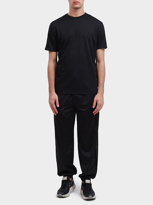 Футболка EA7 6DPT71 PJUJZ 1200 черная мужская — купить в интернет-магазине Verdistore