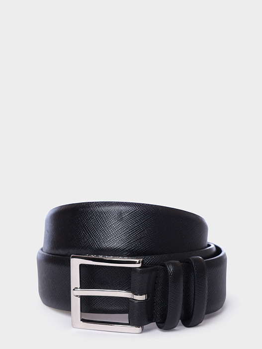 Ремень U08118 saffiano nero — купить в интернет-магазине Verdistore
