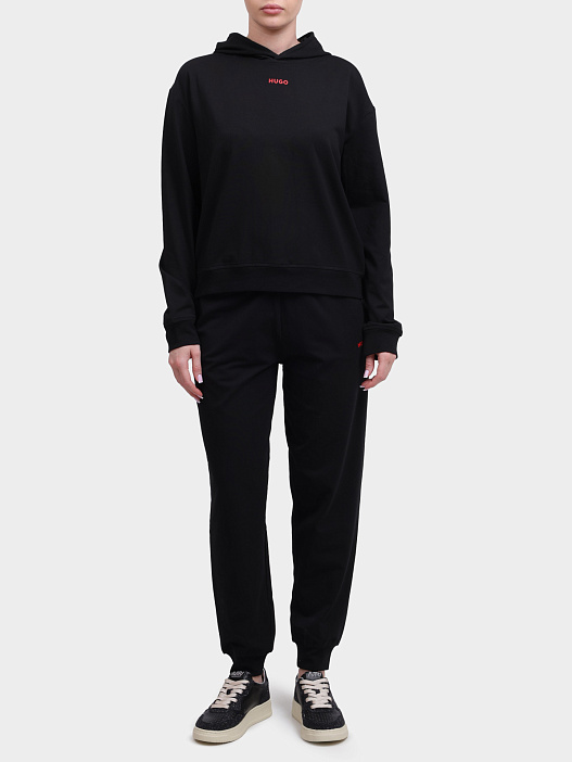 Брюки спортивные Hugo 50490578 001 черные женские — купить в интернет-магазине Verdistore