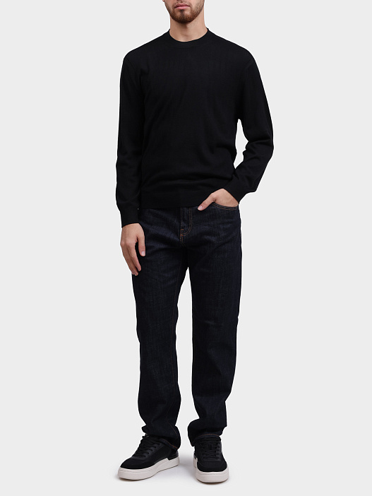 Свитшот Armani Exchange XM001878 AF11982 UC001 черный мужской — купить в интернет-магазине Verdistore