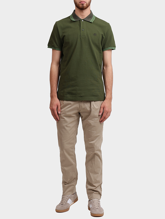 Поло MRMD0007 AC174 V9524 зеленое мужское хлопковое  — купить в интернет-магазине Verdistore