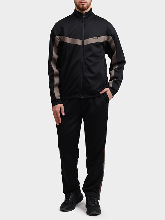 Мастерка Hugo 50549418 001 черная мужская — купить в интернет-магазине Verdistore