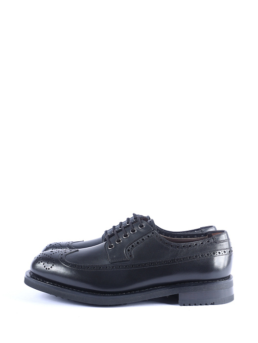 Дерби Z-07512913E из гибкой кожи с перфорированным узором  — купить в интернет-магазине Verdistore