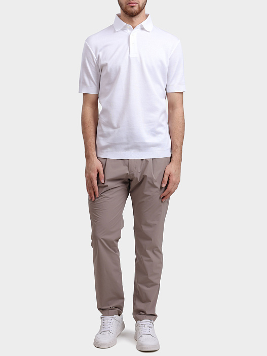 Поло Herno JPL00125U 52059 1000 хлопковое мужское — купить в интернет-магазине Verdistore