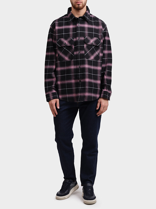 Рубашка Hugo 50549811 656 клетчатая мужская — купить в интернет-магазине Verdistore