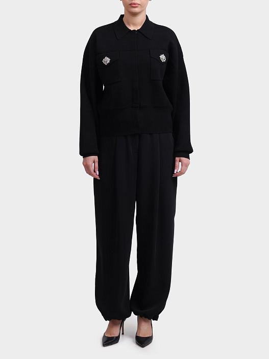 Кардиган Liu-Jo PA6057 MS99E 22222 черный женский — купить в интернет-магазине Verdistore