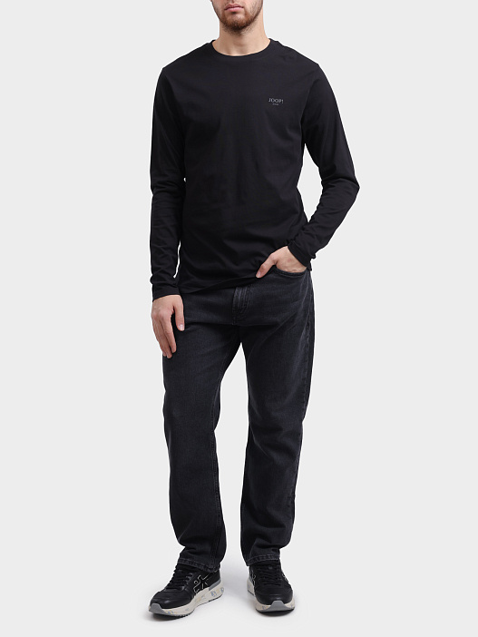 Футболка Joop! 15 JJJ-33Alphis-L черная мужская с длинными рукавами — купить в интернет-магазине Verdistore