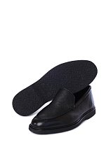 Лоферы ALONSO / NERO черные из мягкой кожи VERDI STORE