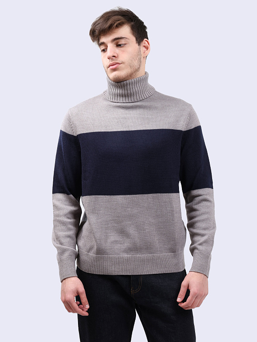 картинка Свитер Armani Exchange 6DZM2E ZM1LZ 27AD комбинированный мужской магазин Verdistore являющийся официальным дистрибьютором в России 