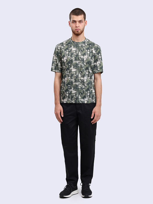 Брюки Armani Exchange 6KZP37 ZNTGZ 1200 черные мужские с накладными карманами — купить в интернет-магазине Verdistore