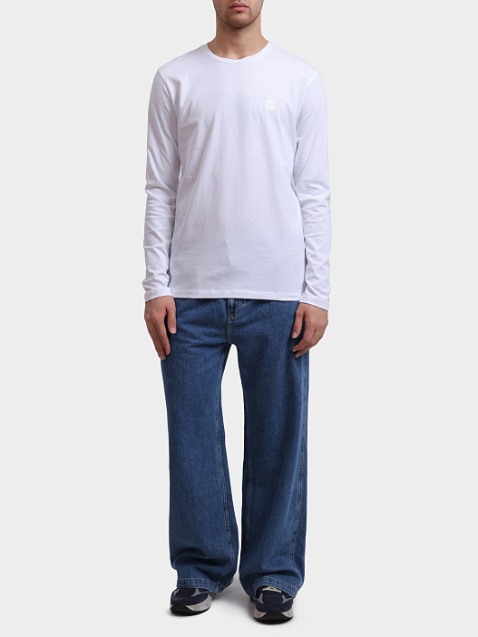 Лонгслив Tacks 10242631 02 50512111 100 белый мужской — купить в интернет-магазине Verdistore