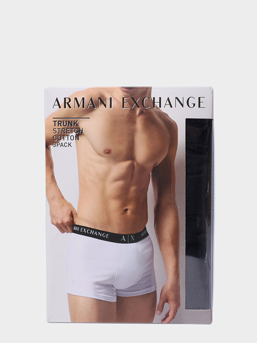 Трусы комплект Armani Exchange XM000871 AF13682 MC061 хлопковые мужские — купить в интернет-магазине Verdistore