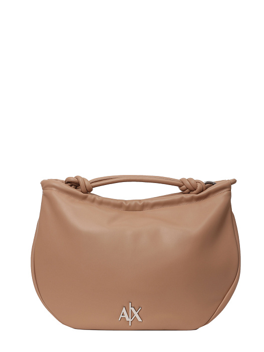 Сумка Armani Exchange 942983 4R700 79171 коричневая женская с узлами — купить в интернет-магазине Verdistore
