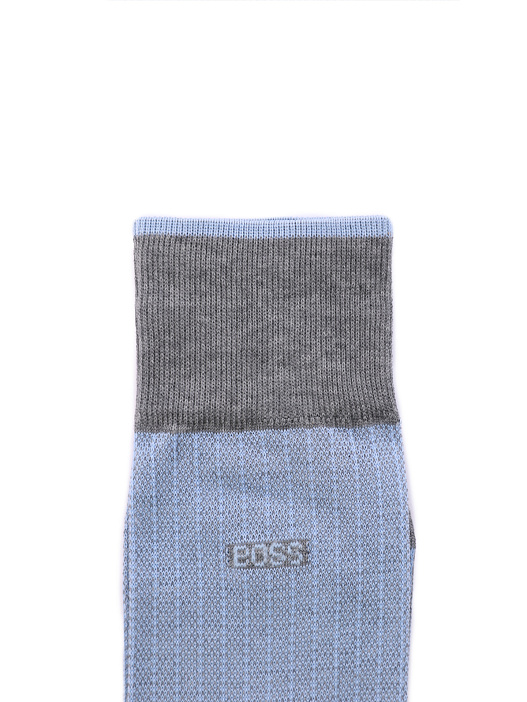 Носки Boss 50491133 голубые мужские из хлопка — купить в интернет-магазине Verdistore