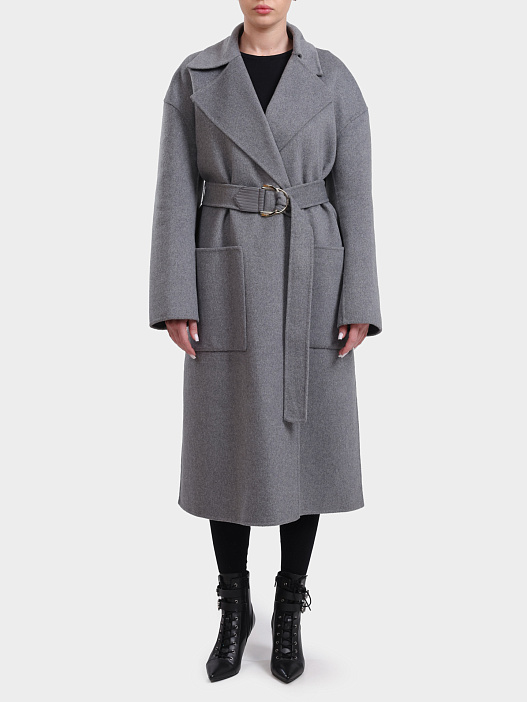 Пальто CF5283 T4627 03243 серое женское — купить в интернет-магазине Verdistore