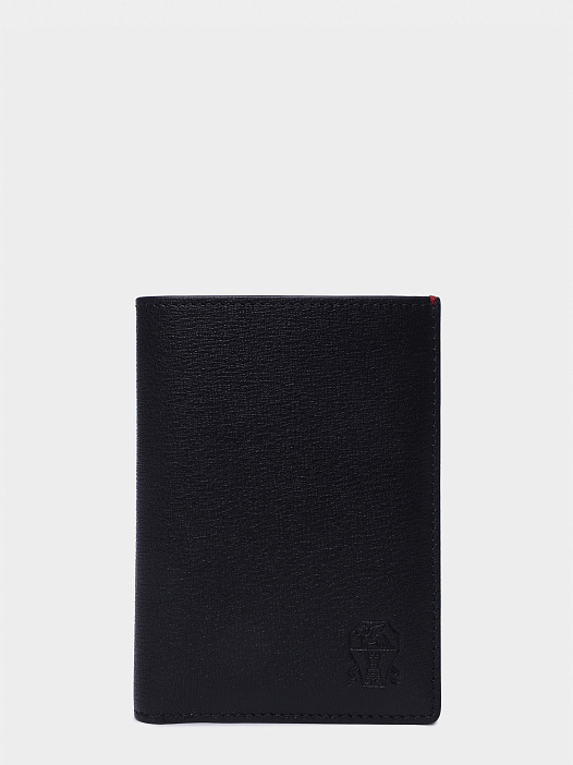 Обложка для паспорта Brunello Cucinelli MWRLBU436 C101 кожаная мужская — купить в интернет-магазине Verdistore