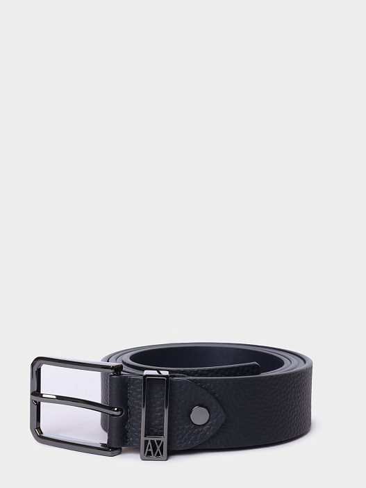 Ремень Armani Exchange XM001695 AF17387 UB101 кожаный мужской — купить в интернет-магазине Verdistore