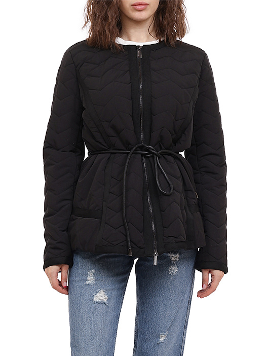 Куртка Armani Exchange 6ZYB09 стеганая женская с поясом — купить в интернет-магазине Verdistore