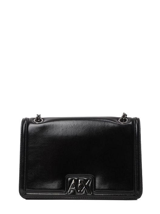 Сумка Armani Exchange 942833 4R701 00020 черная женская на цепочке — купить в интернет-магазине Verdistore