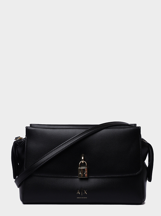 Сумка Armani Exchange XW003056 AF28605 UC001 черная женская — купить в интернет-магазине Verdistore