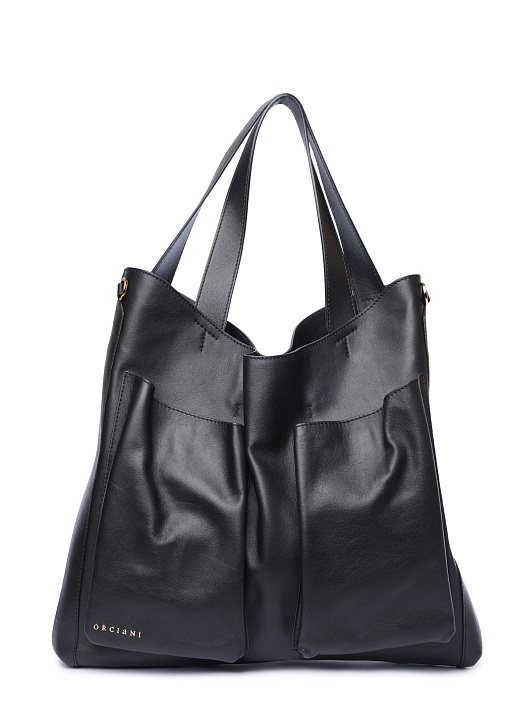 Шопер B02160 nappa nero — купить в интернет-магазине Verdistore
