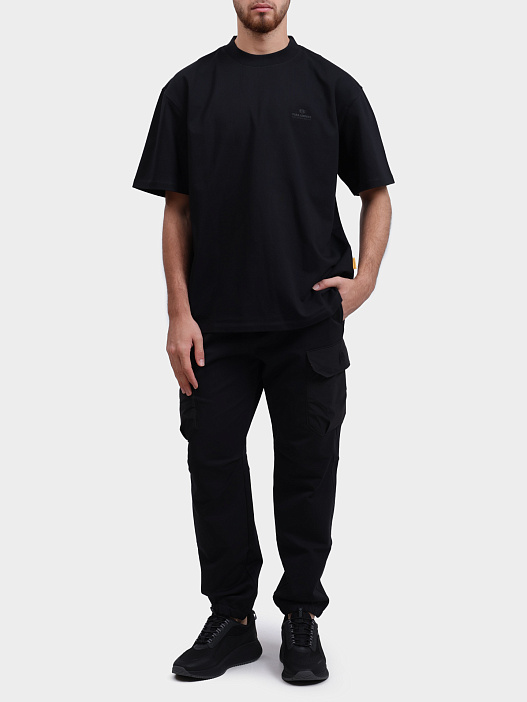 Футболка Parajumpers JC02 REG TEE 541 черная мужская — купить в интернет-магазине Verdistore