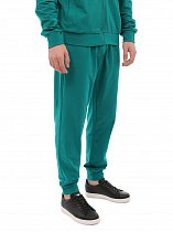 Брюки хлопковые зеленые с манжетами VERDI STORE