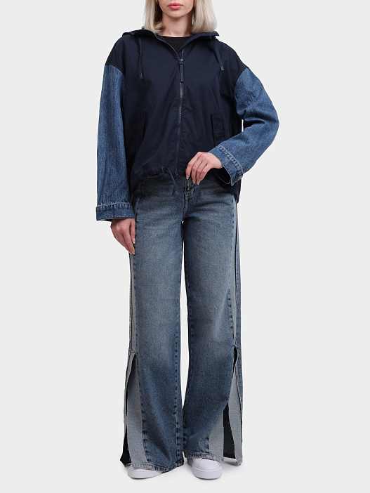 Куртка Armani Exchange XW000557 AF12845 MB115 комбинированная женская — купить в интернет-магазине Verdistore