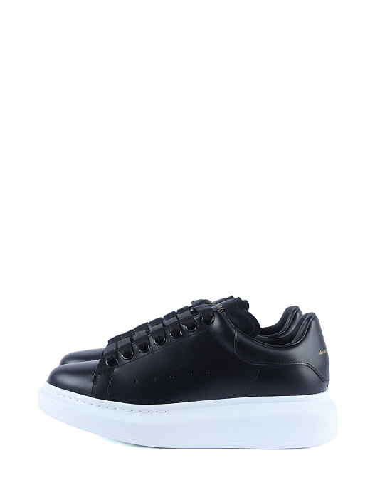 картинка Кроссовки Alexander McQueen 553770-WHGP0-1000 черные женские магазин Verdistore являющийся официальным дистрибьютором в России 