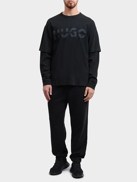 Джоггеры Hugo 50546634 036 темно-серые мужские — купить в интернет-магазине Verdistore