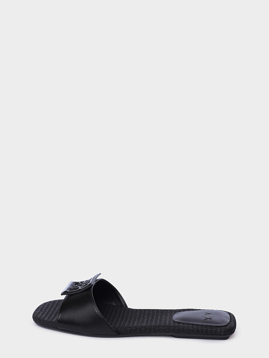Шлепанцы Armani Exchange XDP055 XV921 00002 черные женские  — купить в интернет-магазине Verdistore