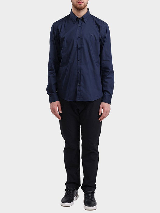 Рубашка Boss 50545227 404 темно-синяя мужская — купить в интернет-магазине Verdistore