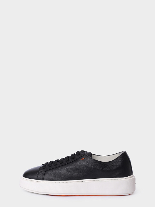 Кеды Santoni WBCG61322BARCDYIN01 кожаные женские — купить в интернет-магазине Verdistore