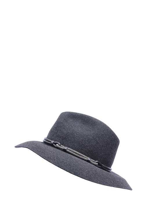 Шляпа Brunello Cucinelli MCAP90138 CF090 фетровая женская — купить в интернет-магазине Verdistore