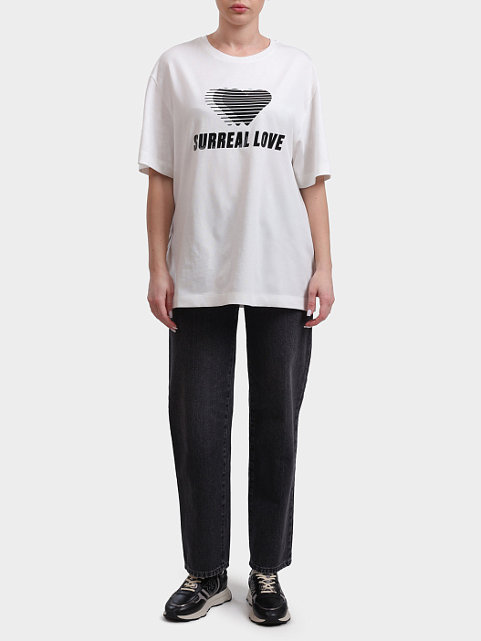 Футболка 105526 A2UX Z05 белая женская — купить в интернет-магазине Verdistore