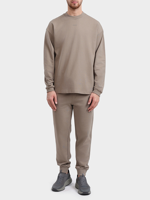 Лонгслив Hugo 50511029 219 бежевый мужской — купить в интернет-магазине Verdistore