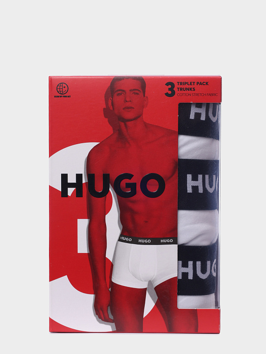 Трусы комплект Hugo 50469786 100 хлопковые мужские  — купить в интернет-магазине Verdistore