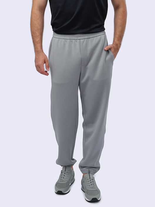 Джоггеры Emporio Armani EM000084 AF10103 U8060 серые мужские — купить в интернет-магазине Verdistore