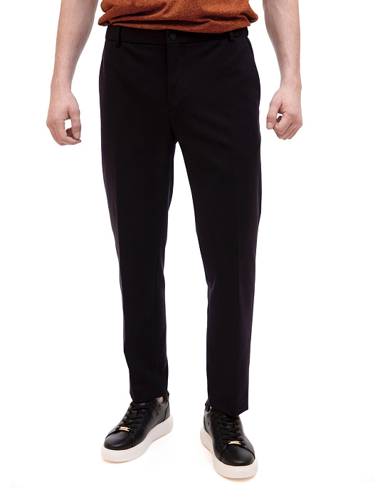 Брюки Calvin Klein K10K106110 темно-синие мужские — купить в интернет-магазине Verdistore