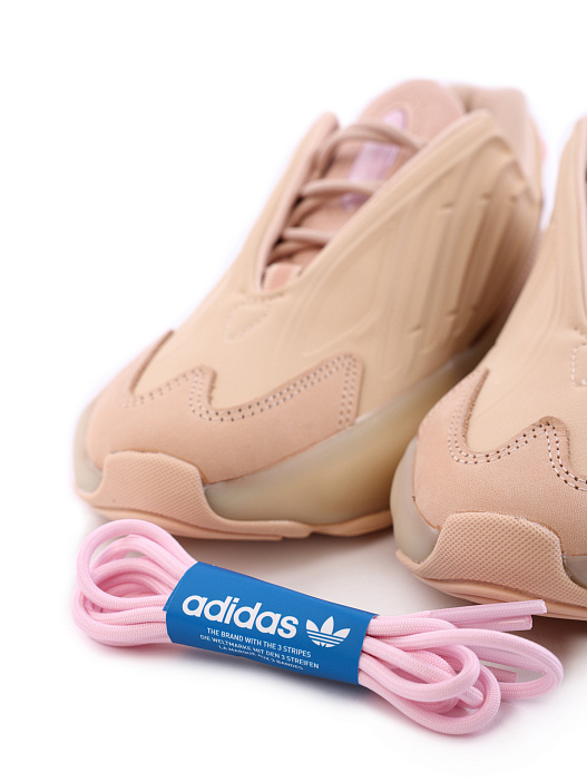 картинка Кроссовки Adidas Ozrah GW5619 розовые женские с вставками магазин Verdistore являющийся официальным дистрибьютором в России 