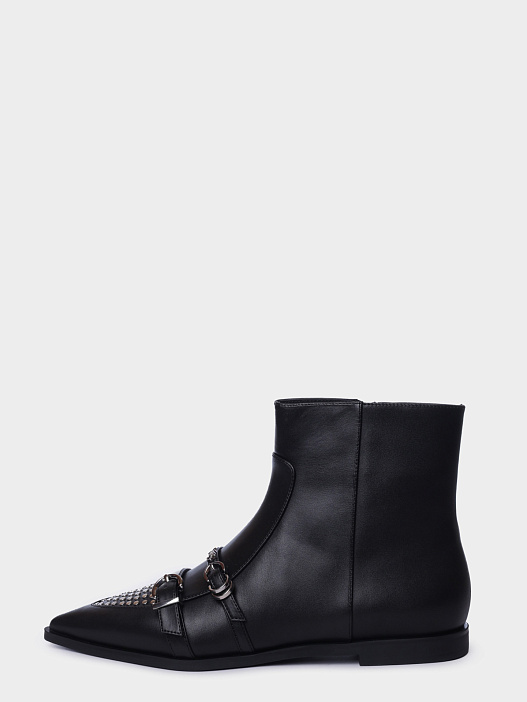 Ботильоны SD0375P087Z99 черные женские  — купить в интернет-магазине Verdistore